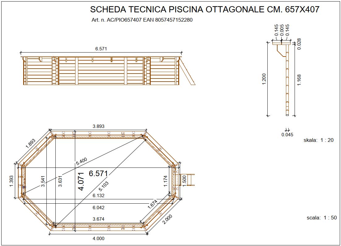 SCHEDA PISCINA FUORITERRA IN LEGNO